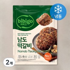비비고 남도떡갈비 (냉동), 450g, 2개