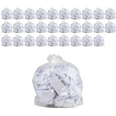 Market Plan 捲筒式垃圾塑膠袋 白色, 300個, 20L