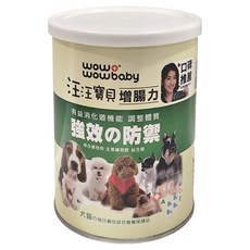 汪汪寶貝 增腸力 營養補給品, 添加納豆益生菌, 8種維生素, 維持消化道機能, 改善體質, 增強防禦力, 1罐, 1入