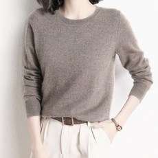 Paperments 女款柔軟色彩系列圓領日常針織衫 11228