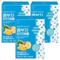 데이앤 콤부차 파인애플 30p, 5g, 30개입, 3개