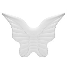 大人款 白色天使翅膀 水上浮床, 1個