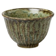 Minoya 美濃燒 織部刻紋4井, 日本製, 織部刻紋, 1個