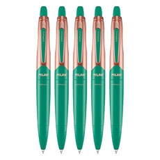 MILAN CAPSULE COPPER原子筆1.0mm, 顏色隨機, 5支