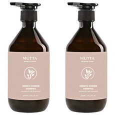 MUTTA 沐塔 隱者之夏純淨控油洗髮精, 500ml, 2瓶