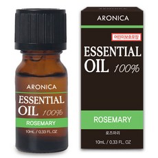 아로니카 퓨어등급 에센셜 오일, 로즈마리, 10ml, 1개