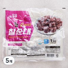 달솔 참 슬라이스 찰순대, 1kg, 5개