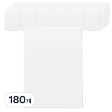 블루마토 A4 L홀더 파일 투명 14C LHP002, 180개