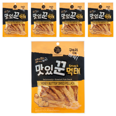 강고집 맛있꾼 먹태 허니버터맛, 30g, 5개