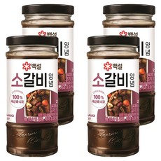CJ BEKSUL 白雪 牛小排烤肉醬, 290g, 4個