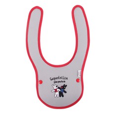 Gaspard et Lisa 印花安全座椅固定帶, 灰色, 1入