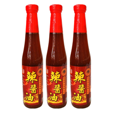 誠泰 辣醬油 西螺名產, 410ml, 3瓶