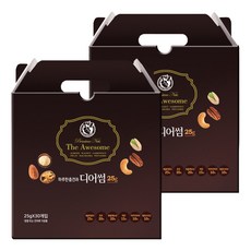 너츠브라더 하루 한줌 견과 디어썸 30입 선물 세트, 750g, 2세트