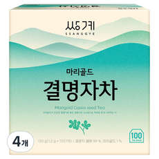 쌍계명차 마리골드 결명자차, 1.2g, 4개, 100개입