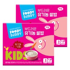 foodybuddy 孩童即食飯, 6入, 140g, 極香軟口感