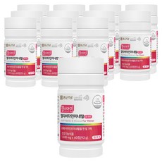 종근당 헬시아민 멀티비타민 미네랄 포우먼 93g, 60정, 12개