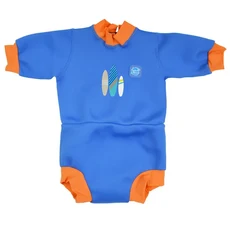 Splash About Happy Nappy Wetsuit 連身版游泳尿布褲 衝浪小子，舒適柔軟的 1mm 氯丁橡膠，帶柔軟的纖維羅紋, XL, 1件