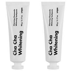 unpa Cha Cha亮白牙膏, 90g, 2條