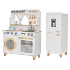 피에스타 슈크레 주방놀이 + 피에스타 플러스 주방놀이 냉장고 세트, 화이트, 1개