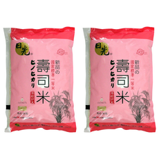 山水米 日光 美國新品壽司米, 2kg, 2包, CNS一等米