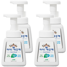 LION 獅王 廚房用洗手慕斯 羅勒香, 250ml, 4個