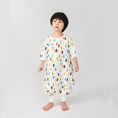 Yuni Ashley 小熊圖案嬰兒連身衣