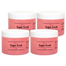 클립하우스 왁싱 전용 슈가 바디스크럽, 230g, 4개