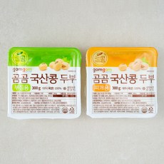 곰곰 국산콩 두부 부침용 300g + 찌개용 300g 세트, 1개
