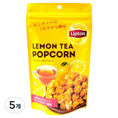 립톤 레몬티 맛 팝콘, 55g, 5개
