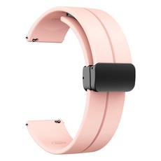 Apollo Life 阿波羅 磁吸可調式矽膠錶帶 快拆式, 粉砂色, 1個