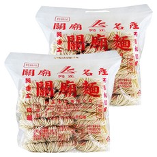 同正 細關廟麵, 純手工日曬, 麵身耐煮, 拉鏈袋包裝, 1.2kg, 2包