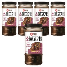 CJ BEKSUL 白雪 烤牛肉調味料, 290g, 5個