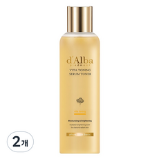 달바 비타 토닝 세럼 토너, 180ml, 2개