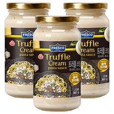 오뚜기 프레스코 트러플크림 파스타 소스, 360g, 3개