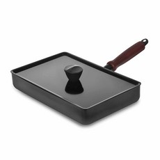 M&COOK 長方形煎鍋附鍋蓋, 30*19cm, 1組