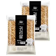 더담은 캐나다산 귀리쌀, 4kg, 2개