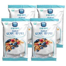 CONA 原味優格粉, 1kg, 1入, 4個