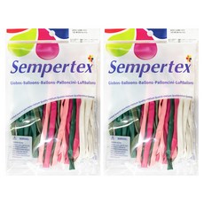 Sempertex 魔術氣球 260S 花園綻放, 隨機出貨, 80個