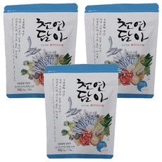 천연담아 솔치다시팩, 100g, 3개