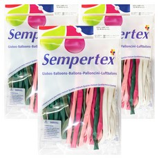 셈퍼텍스 요술풍선 260S 가든블룸, 랜덤발송, 120개