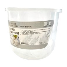 KEYTOSS 詰朵斯 最初美色 丸型小小米桶 Set, 附計量杯, 超廣口設計, 3KG, 台灣製造, 20 x 17cm, 1個