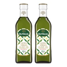 올리타리아 엑스트라버진 올리브유, 500ml, 2개