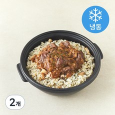 프로즌 스테이크 솥밥 키트 (냉동), 462g, 2개