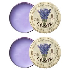 RonghiRi 朗奇林 草本複方精油膏 薰衣草, 20ml, 2個