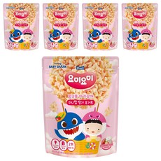 요미요미 미니팝, 25g, 5개, 딸기요거트