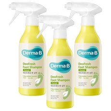 Derma B Deofresh 森林香氛足部洗髮精 400ml, 3個, 1入