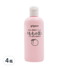 pigeon 貝親 桃葉爽身乳液, 200ml, 4瓶