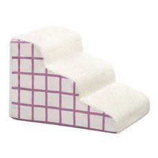 Kamurara 波浪寵物階梯 3階 紫色 1個 56 x 40 x 40 cm