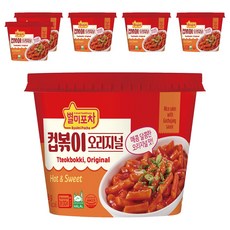 MONGGO FOODS INC. Byulmi Pocha杯裝原味辣炒年糕, 135g, 6入