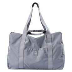 P.travel 旅行折疊包 防水尼龍布, 灰色, 45 x 33 x 15cm